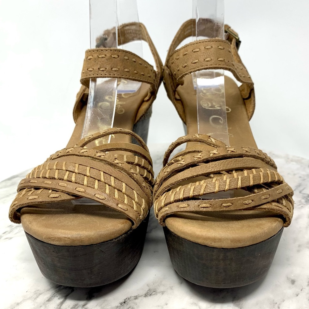 Naughty Monkey Calla Multi Strap Leather Wood Clo… - image 4